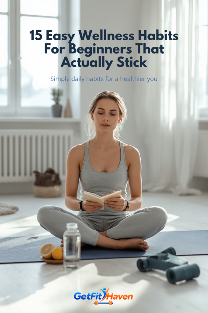 Easy Wellness Habits For Beginners — GetFitHaven